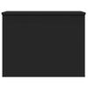 vidaXL opbevaringsboks 60x42x46 cm konstrueret træ sort