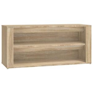 vidaXL skoreol 100x35x45 cm konstrueret tr&aelig; sonoma-eg