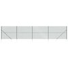 vidaXL tr&aring;dhegn med jordspyd 1,6x10 m gr&oslash;n