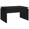 vidaXL sofabord 68x50x38 cm konstrueret tr&aelig; sort