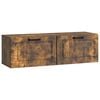 vidaXL V&aelig;gh&aelig;ngt TV-skab R&oslash;get eg 98 x 31 x 30 cm Konstrueret tr&aelig;
