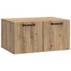 vidaXL V&aelig;gh&aelig;ngt TV-skab 59,5 x 41 x 30 cm Artisan-eg Konstrueret tr&aelig;