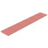 vidaXL V&aelig;ghovedg&aelig;rde 12 pcs Lyser&oslash;d 90 x 15 cm Fl&oslash;jl