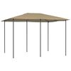 vidaXL havepavillon 3x4x2,6 160 g/m&sup2; gr&aring;brun