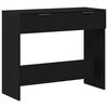 vidaXL Konsolbord Sort eg 30 x 36 x 75 cm Konstrueret tr&aelig;