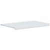 vidaXL Vindueskarm Hvid 100 x 50 x 4,5 cm PVC