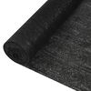 vidaXL afsk&aelig;rmning 3,6x25 m HDPE 150 g/m&sup2; sort