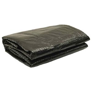 vidaXL poolovertr&aelig;k 455 cm PE sort