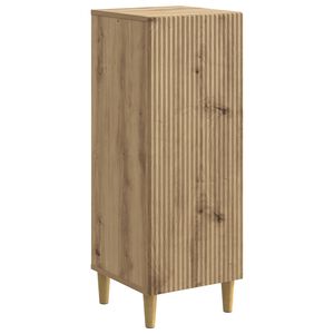 vidaXL Sideboard Artisan-eg 33 x 34,5 x 90 cm Konstrueret tr&aelig;