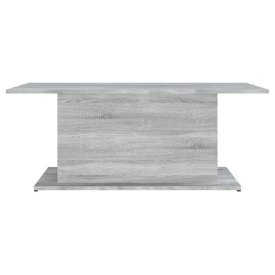 vidaXL sofabord 102x55,5x40 cm spånplade grå sonoma-eg