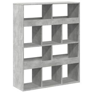 vidaXL rumdeler 100x33x125,5 cm konstrueret tr&aelig; betongr&aring;