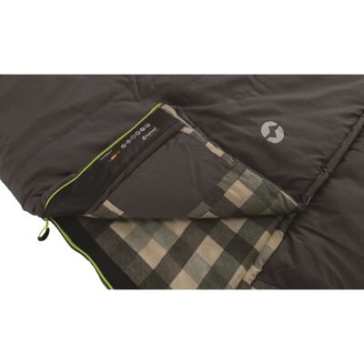 Outwell sovepose Camper venstresidet lynlås grå