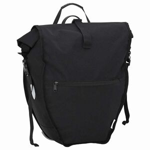 vidaXL Cykeltaske Sort 32,5 x 17 x 57 cm Polyester