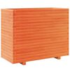 vidaXL plantekasse 90x40x72,5 cm massivt fyrretr&aelig; gyldenbrun