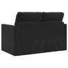 vidaXL 2-i-1 sovesofa 122x204x55 cm velour sort