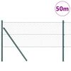vidaXL Hegnsp&aelig;l Gr&oslash;n 50 x 0,6 m (36 mm net) St&aring;l og PVC