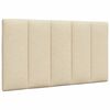 vidaXL gavlpude Hanko 90 cm stof cremefarvet