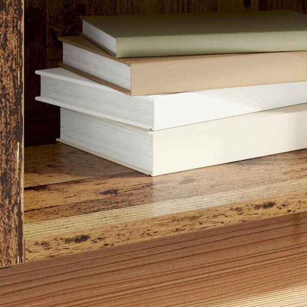 vidaXL Pladeskab Gammelt tr&aelig; 121 x 38 x 48 cm Konstrueret tr&aelig;