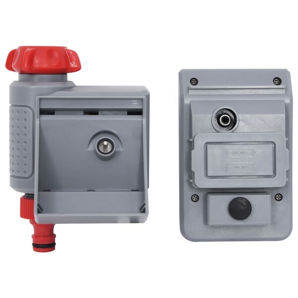 vidaXL digital vandingstimer med 1 slangeudtag og fugtsensor