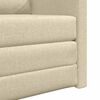 vidaXL 2-i-1 sovesofa 112x174x55 cm stof creme