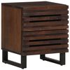 vidaXL sengebord 40x34x46 cm massivt mangotr&aelig;