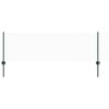 vidaXL Sekskantet hegn med stolpe 25 x 0,6 m PVC-belagt st&aring;l Gr&oslash;n Mesh