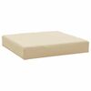 vidaXL pallehynde 60x60x8 cm oxfordstof beige