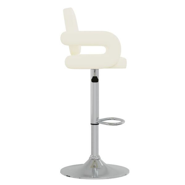 vidaXL barstol kunstl&aelig;der cremefarvet