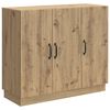 vidaXL Sideboard Artisan-eg 89 x 34,5 x 77 cm Konstrueret tr&aelig;