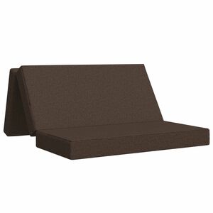 vidaXL Samlebar Sofa Seng 120 x 67 x 45 cm Gr&aring;brun