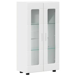 vidaXL Sideboard FLORIN 55,5 x 29 x 100 cm Hvid Konstrueret tr&aelig;