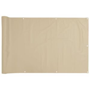 vidaXL altanafsk&aelig;rmning 120x300 cm oxfordstof beige