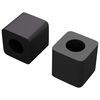 vidaXL Skuffeholder 2 stk. Sort 15 x 15 x 15mm PP Copolymer