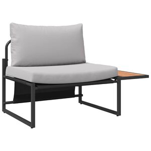 vidaXL Havesofa S&aelig;t 2 stk. Lysegr&aring; St&aring;l