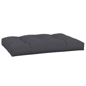 vidaXL pallehynde 120x80x12 cm stof antracitgr&aring;