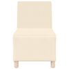 vidaXL | Modulsofa enhed uden arme | Creme 55 x 74 x 82 cm Corduroy stof