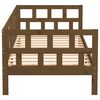 vidaXL daybed 80x200 cm massivt fyrretr&aelig; gyldenbrun