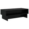 vidaXL Sofabord Sort eg 100 x 46 x 35 cm Konstrueret tr&aelig;