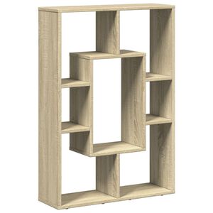 vidaXL bogreol 63x20x90 cm konstrueret tr&aelig; sonoma-eg