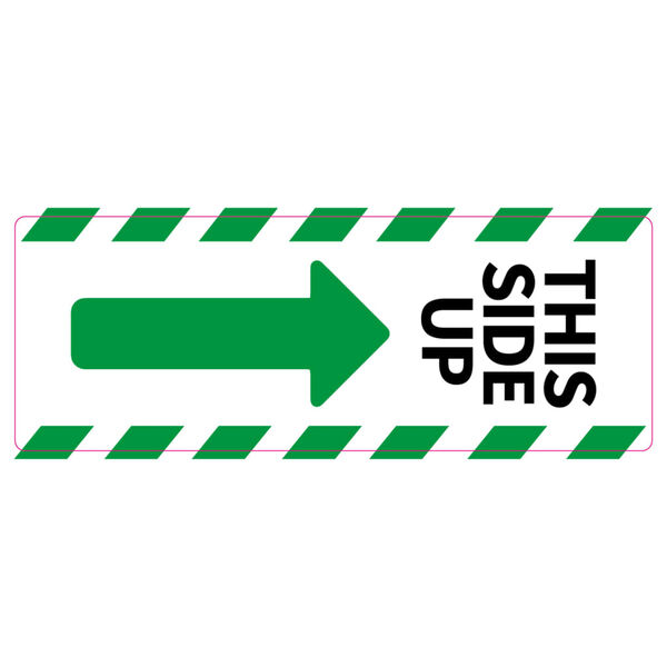 rillprint advarselsetiketter This side up 45x125 mm 250 stk. x5 ruller