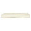 vidaXL Palle Pudes&aelig;t 2 pcs Creme 100 x 40 x 8 cm Oxford Stof