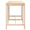 vidaXL havebord 159,5x82,5x110 cm massivt fyrretræ