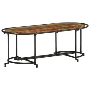 vidaXL sofabord 811x55x40 cm massivt genbrugstr&aelig;