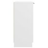 vidaXL skænk 90,5x30x70 cm konstrueret træ hvid