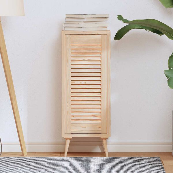 vidaXL skabsl&aring;ge 69x29,5 cm lameldesign massivt fyrretr&aelig;