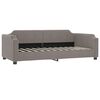 vidaXL daybed 80x200 cm stof gr&aring;brun