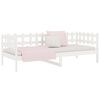 vidaXL daybed uden madras 80x200 cm massivt fyrretr&aelig; hvid