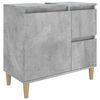vidaXL badev&aelig;relsesskab 65x33x60 cm konstrueret tr&aelig; betongr&aring;