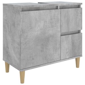 vidaXL badev&aelig;relsesskab 65x33x60 cm konstrueret tr&aelig; betongr&aring;