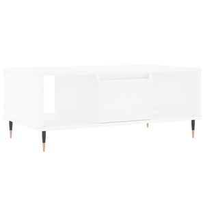 vidaXL sofabord 90x50x36,5 cm konstrueret tr&aelig; hvid